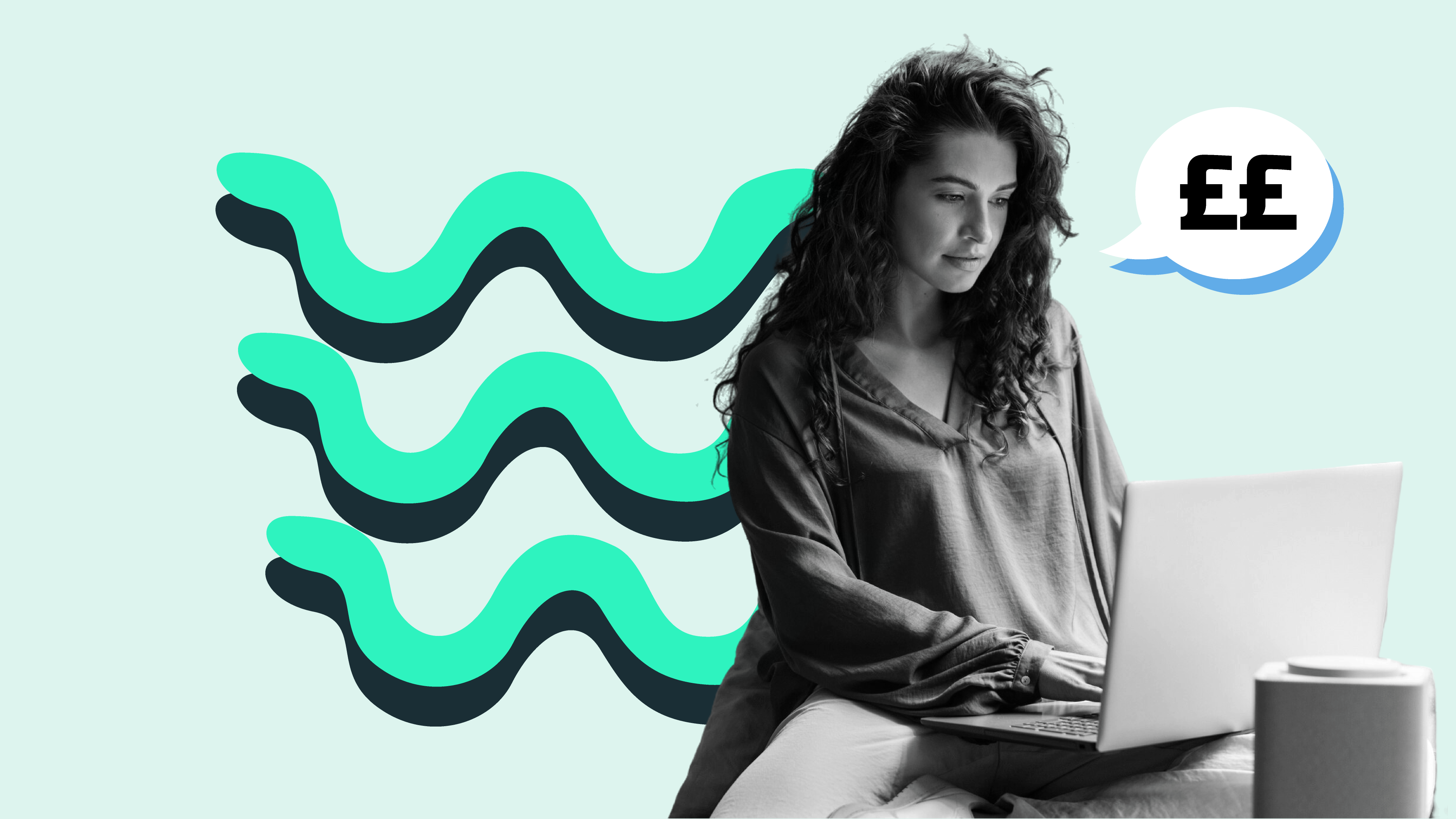 A woman gives a financial opinion as part of her market research side hustle